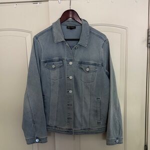 DG2 by Diane Gilman Faded Blue Jean Jacket